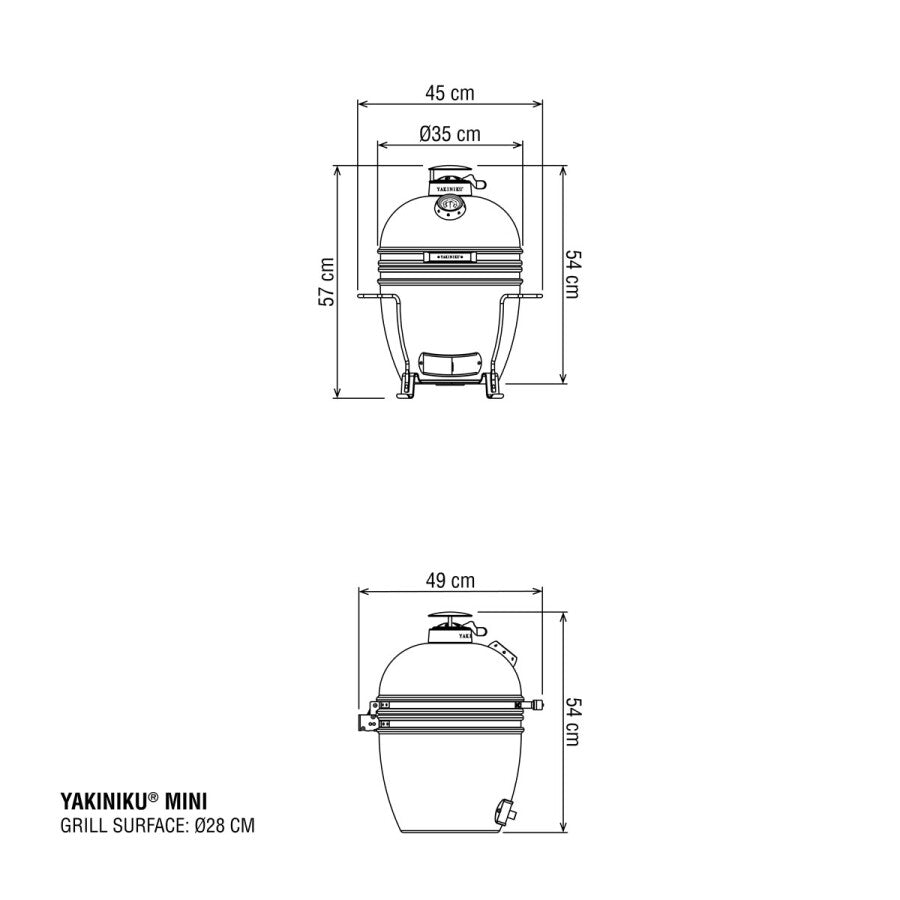 YAKINIKU® MINI Kamado basic