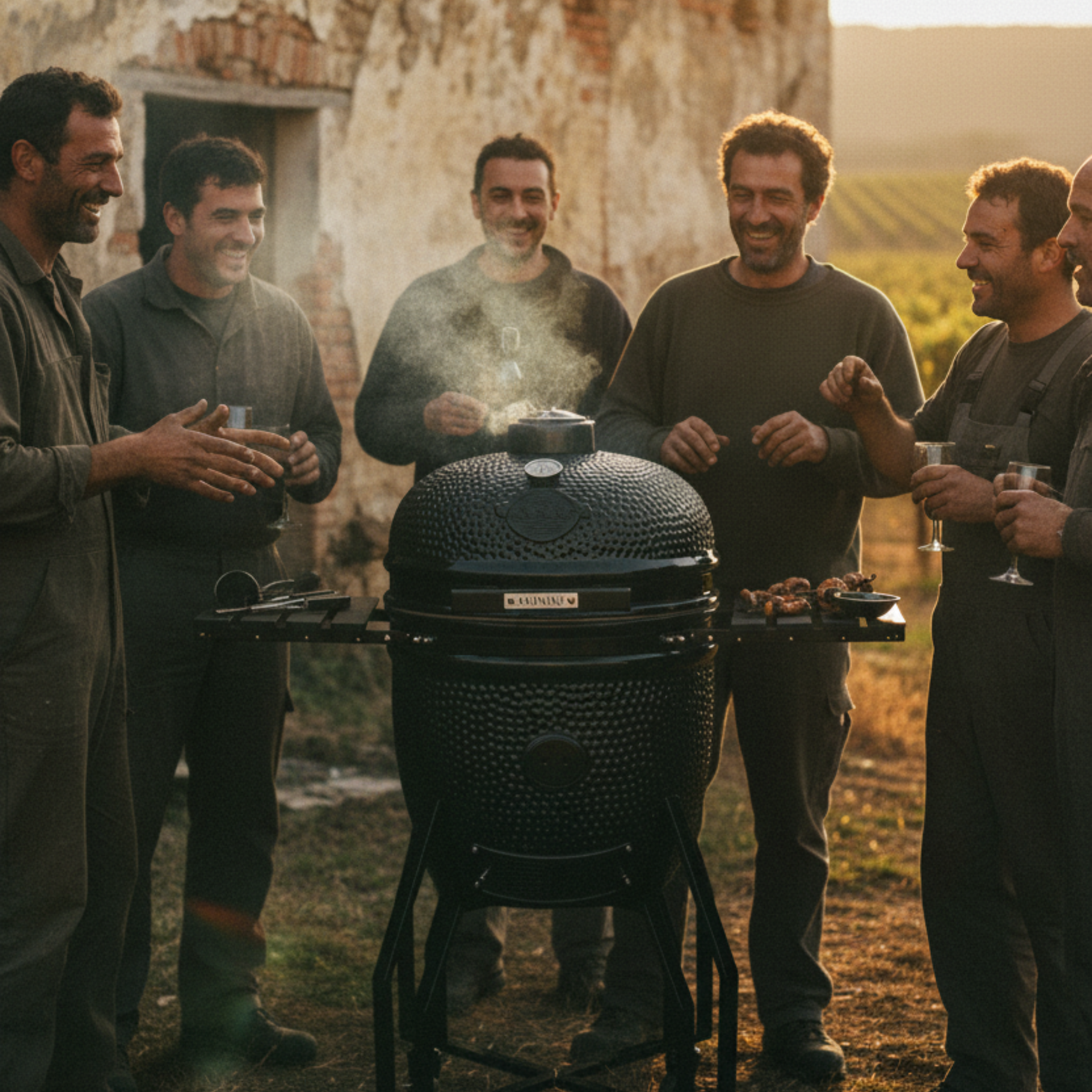 Black Edition Kamado's Premium Keramische BBQ