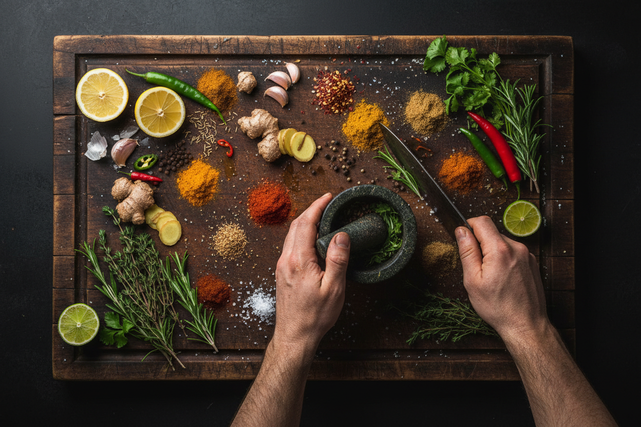 BBQ Marinades and Rubs Ingredients