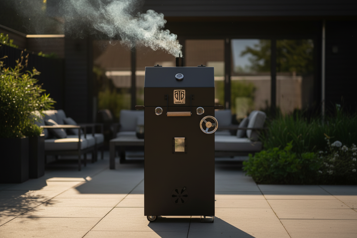 DTB Grill Boss 1 op tuinterras