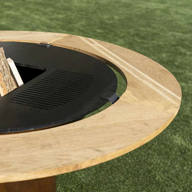 Spolert Houten Tafel Ring