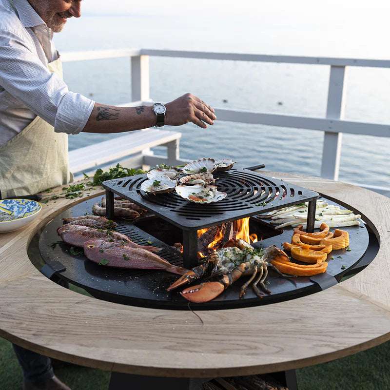 Spolert Houten Tafel Ring