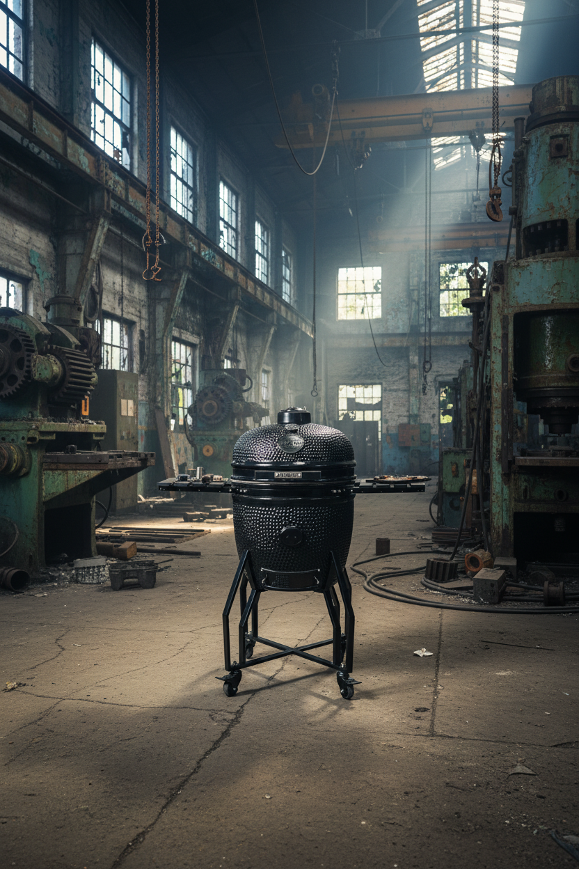 Large Kamado Yakiniku Black Editon