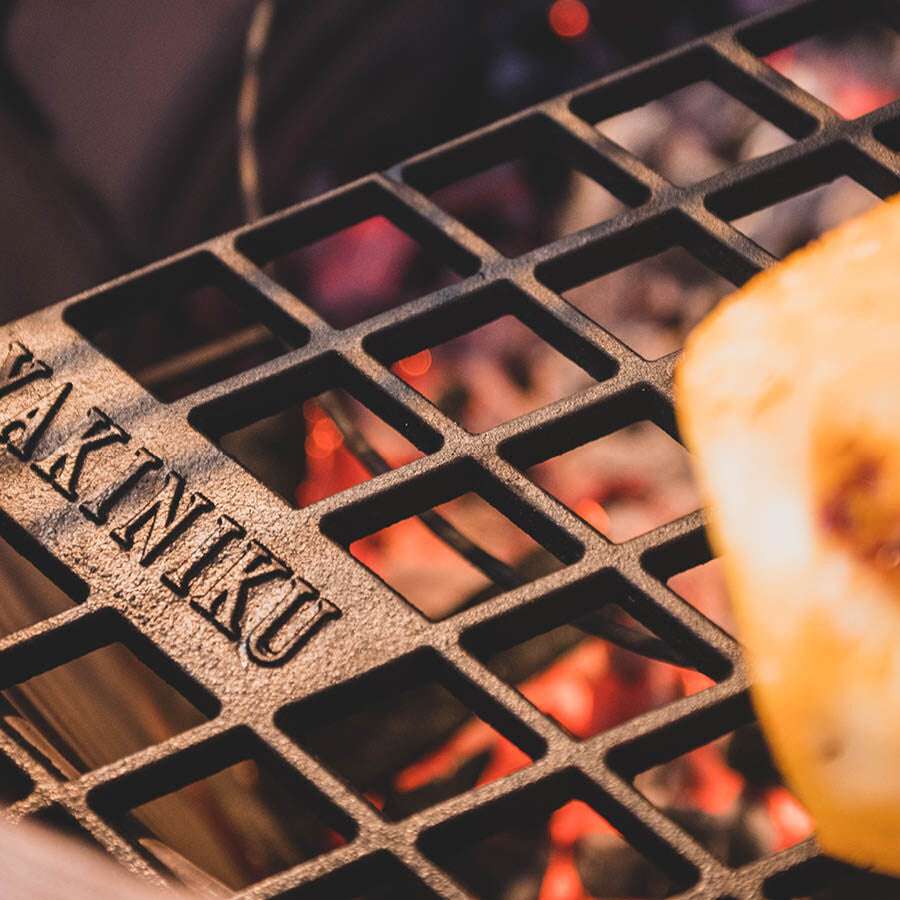 YAKINIKU Halve maan gietijzeren rooster | XLARGE