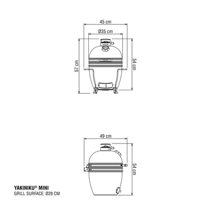 YAKINIKU® MINI Kamado basic